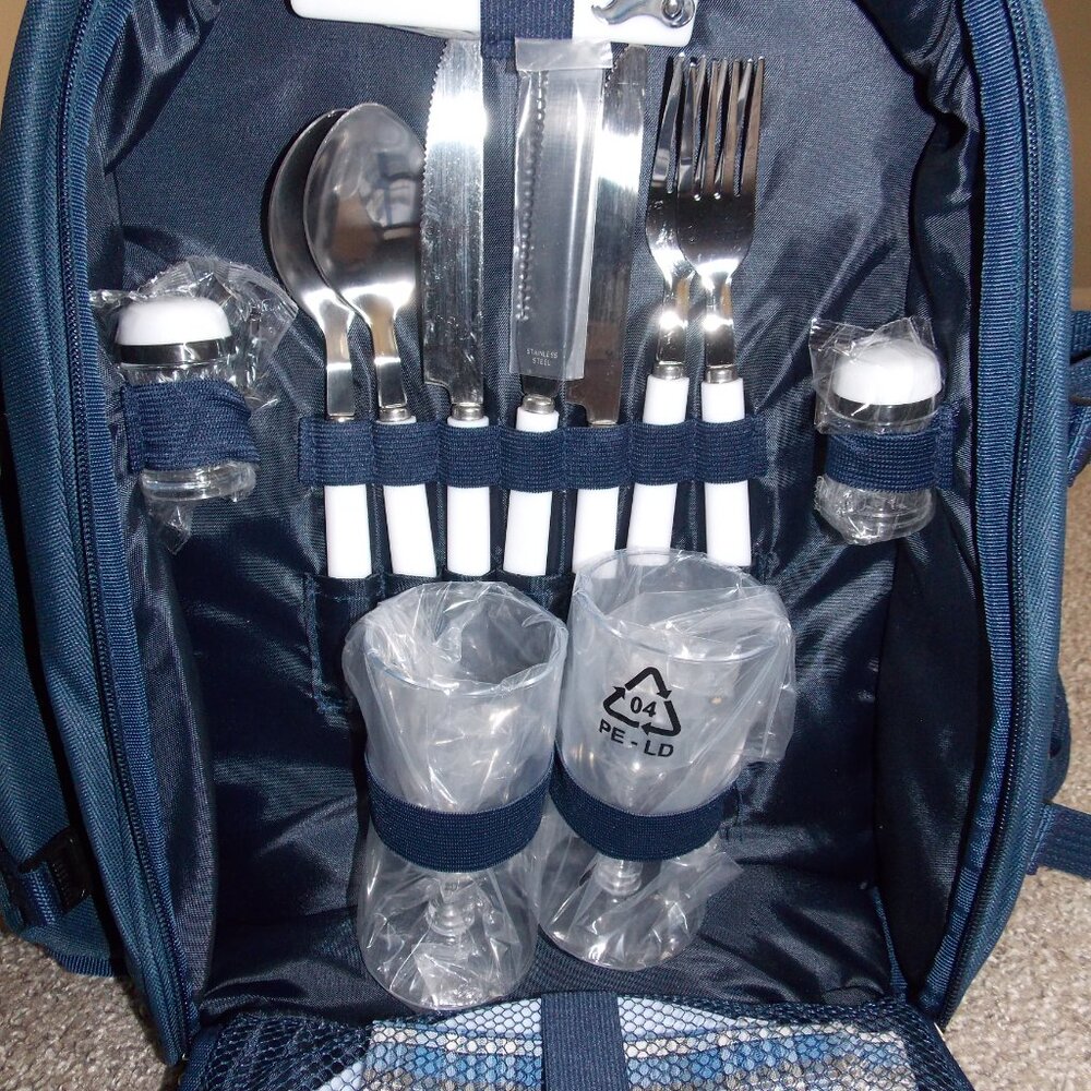 Apollo Walker Picnic Backpack Bag for 2 Person-NWT - Picture 6 of 11